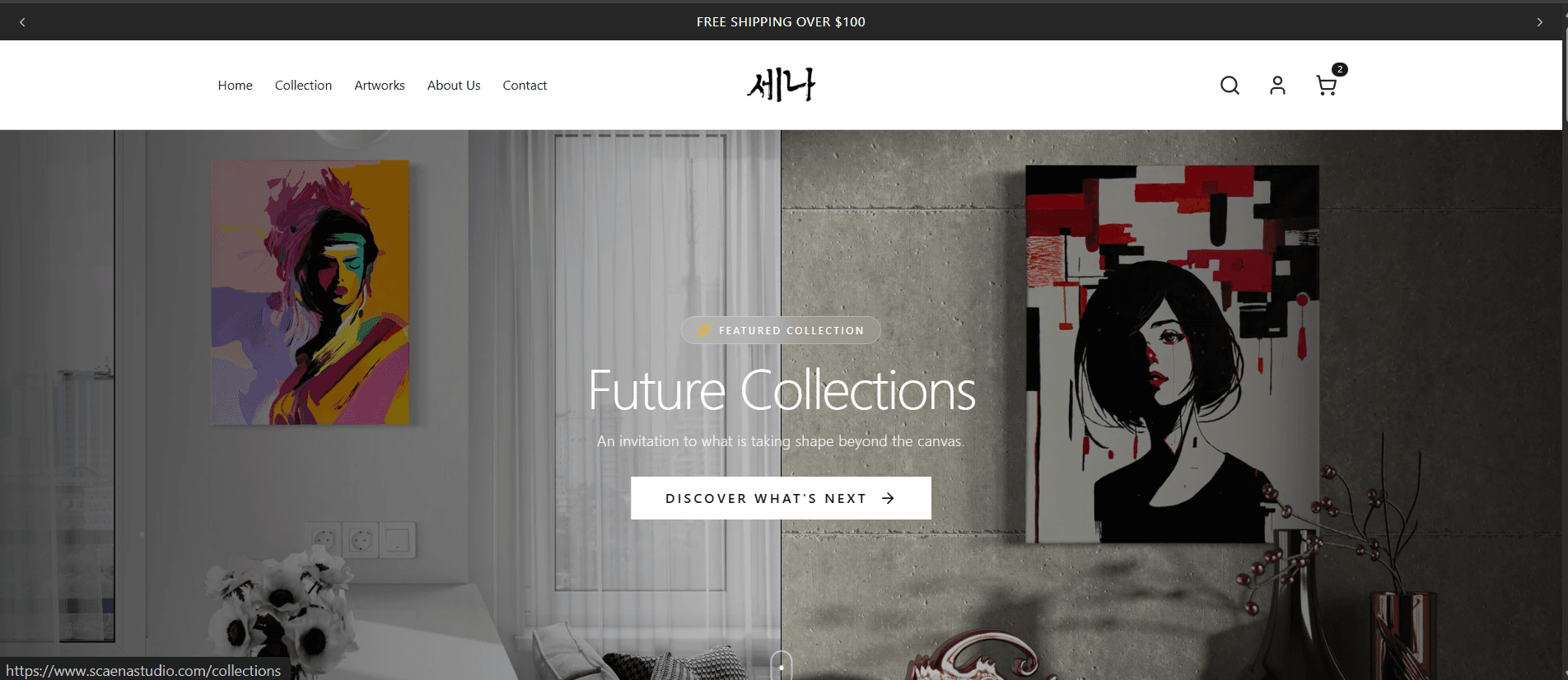 Scaena Studio – Art E-Commerce & Curated Collections